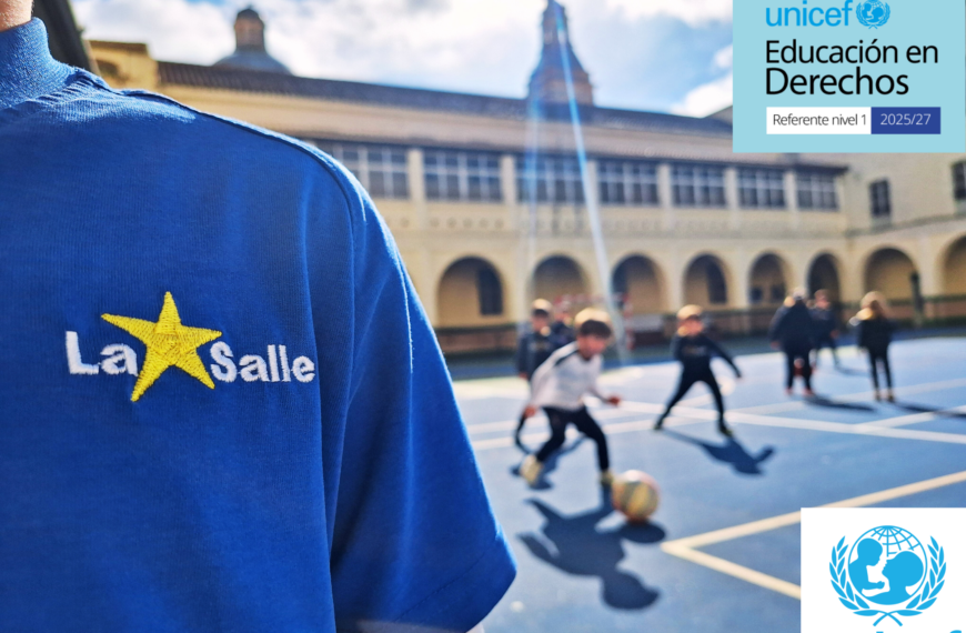 La Salle Sanlúcar reconocida por UNICEF España como Centro Referente en Educación en Derechos de la Infancia y la Adolescencia.